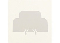 Allen Bradley 1492-PPMD1 Partition Plate Gray