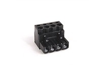 Allen Bradley 1492-QP5-4 Female Plug 4 Poles Gray