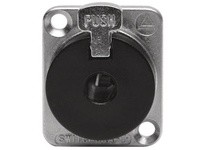 Hubbell Wiring 14S10 CONN 1/4JK LOCKING SDR TYPE PNL MT 10PK