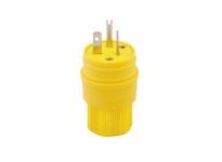 Cooper Eaton 14W33 Plug WT 20A 125V 2P3W Str Yellow | YarinInd