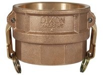 Dixon 150-D-BR Cam & Groove Type D Coupler x Female NPT | Industrial Supplies