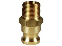 Dixon 150-F-BR Cam & Groove Type F Adapter x Male NPT