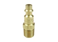 Coilhose 1501B 1/4" Industrial Connector 1/4" MPT (Brass) | YarinInd