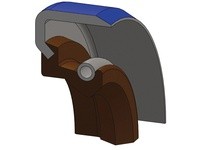 Dichtomatik 15223VSL VITON Single Lip Spring Seal | High Quality