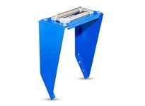 Coxreels 15356-15.5 Powder Coated Steel Top Rewind 4-Way Roller Bracket | Durable Industrial Solution