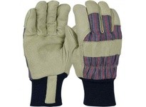 West Chester Yellow XL Grain Pigskin Cold Condition Gloves | Thinsulate Insulated