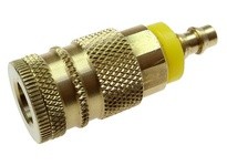 Coilhose 156L-DL 1/4" Industrial Coupler 3/8" ID Lock-On Display | YarinInd