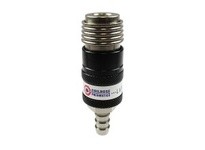 Coilhose 156USE 5-in-1 Automatic Safety Exhaust Coupler | 1/4" Body 3/8" Hose Barb