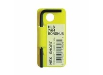 Bondhus 15806 7/64" Hex L-Wrench - Short Tagged & Barcoded | Quality Tools