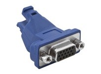 Hubbell Wiring 15A6P1 CONN D-SUB 15PN F-8PN F ANGLED 1/PK
