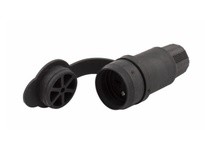 Cooper Eaton 15W48BK Conn WT 20A 250V 2P3W Str Black | Industrial Supplies