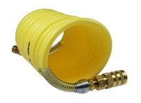 Coilhose 15X-N14-50A Nylon Recoil 1/4" ID x 50' w/ Six-Ball Industrial Coupler