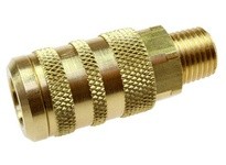 Coilhose 15X2M 1/4" 6-Point Industrial Coupler 1/8" MPT