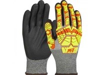 16-MP230HV/L G-TEK POLYKOR 13G HI-VIS L1 Impact TPR Gloves | Durable Safety Gear