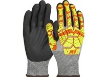 16-MP230HV/XXL G-TEK POLYKOR 13G HI-VIS L1 IMPACT TPR BLACK NITRILE FOAM GRIP A2