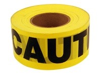 Hanson 16000 1000' ROLL CAUTION 2 MIL 3" WIDE | YarinInd