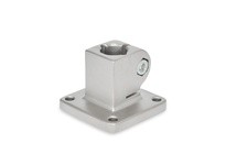 162-B14-2-NI JW Wincostainless steel matte 1.57 inch long B14 diameter base plate connector with stainless steel cap screws and 