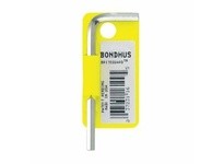 Bondhus 16217 9/16" BriteGuard Plated Hex L-Wrench - Short Tagged/Barcoded