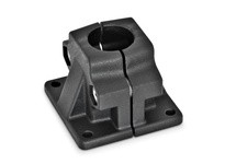 165-B40-2-SW JW Wincoaluminum powder coated 3.58 inch long B40 diameter base plate connector clamp with stainless steel cap scre