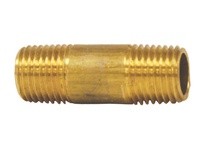 Dixon 1660630CLF Long Pipe Nipple 3/8" NPT x 3" Lead Free