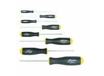 Bondhus 16632 Set 8 BriteGuard Plated Ball End Screwdrivers .050-5/32"