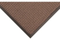 NoTrax 166S0410BR Low Profile Water Trap Door Mat | Mat Guzzler 4x10 Brown