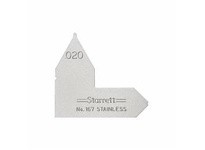 Starrett 167-020 Steel Radius Gage, .020" Range, Inch ReadingSteel Radius Gage, .020" Range, Inch Reading
