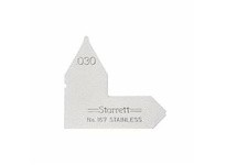 Starrett 167-030 Steel Radius Gage, .030" Range, Inch Reading | YarinInd