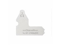 Starrett 167-7/64 Steel Radius Gage, 7/64" Range | YarinInd