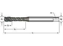 1679M12X1.75 1717722 Machine Tap 3FL M12 x 1.75 mm | YarinInd