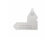 Starrett 167M-1 1/2 Steel Radius Gage, 1.5mm Range, Millimeter ReadingSteel Radius Gage, 1.5mm Range, Millimeter Reading