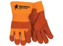 MCR 1680 Bronco Leather Palm 2.5 Rubberized Safety Cuff