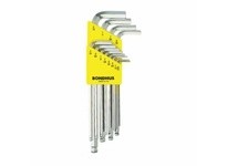 Bondhus 16936 Set 12 BriteGuard Plated Ball End L-Wrenches | Durable Tools