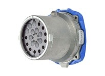 Meltric 17-68100 DN20c INLET METAL SIZE 5 IP 54/55 10P 20 A 50 V 60 Hz
