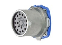Meltric 17-68160 DN20c INLET METAL SIZE 5 IP 54/55 16P 15 A 50 V 60 Hz