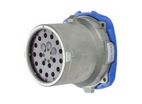 Meltric 17-68170-A188 DN20c INLET METAL SIZE 5 IP 54/55 17P 15 A 50 V 60 Hz STRAIGHT INSERTION