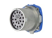 Meltric 17-68180 DN20c INLET METAL SIZE 5 IP 54/55 18P 15A 50V 60Hz | High-Quality Industrial Supplies