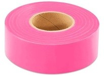 Hanson 17003 PINK FLUORESCENT-1-3/16"X150'