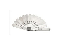 Starrett 173MA Tempered Steel Thickness Gage, .03mm-.50mm Range, 13 LeavesTempered Steel Thickness Gage, .03mm-.50mm Range, 13 L