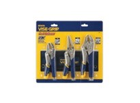 IRWIN 1771882 3 Pc. Fast Release Locking Pliers | Durable Tools