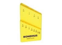 Bondhus 18036 Bondhex Case Holds 12 L-Wrenches .050-5/16" | Durable Tools