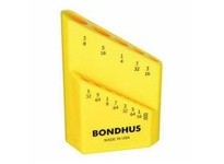 Bondhus 18037 Bondhex Case Holds 13 L-Wrenches .050-3/8" | Durable Tools