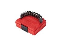 Sunex Tools 1822 1/4" Dr. 12pc Magnetic Metric Impact Socket Set