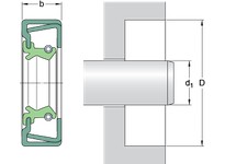 SKFSEAL 18865 SMALL BORE SEALS
