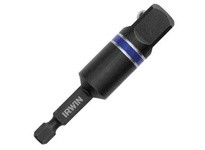 IRWIN 1899896 ADPTR IPS 1/4"HX TO 3/8"SQ 3"OAL BULK