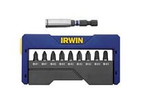 IRWIN 1899927 10PC IMPACT INSERT BIT POCKET CASE | Durable Tools