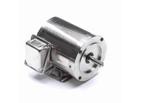 Leeson 191414.00 0.50 HP Washdown Motor, 3 phase, 1200 RPM, 208-230/460 V, 56C Frame, TENV0.50 HP Washdown Motor, 3 phase, 1200 