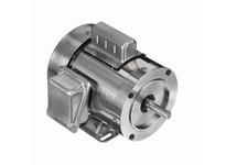 Leeson 191475.00 0.50 HP Washdown Motor, 1 Phase, 1800 RPM | YarinInd