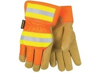 MCR 19261L Luminator Hi-Vis Grain Pigskin Thermosock | YarinInd