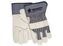 MCR 1935S Mustang Premium Grain Leather Palm 4.5 Safety Cuff | Durable Protection